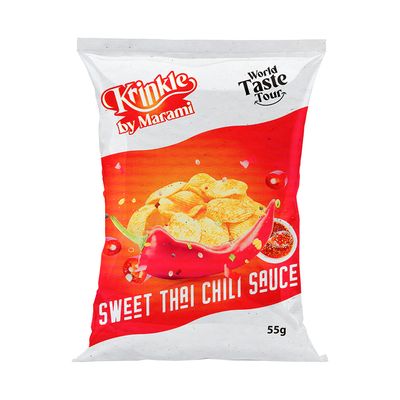 Marami Krinkle Chips Sweet Thai Chilli Sauce Flavor 55 G