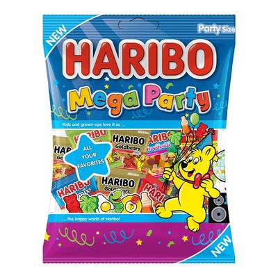Haribo Candy Jelly Mega Party Mix 200 G