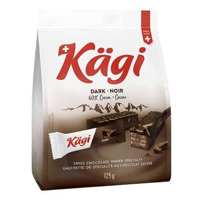 Kagi Wafer Dark Chocolate Swiss 125 G