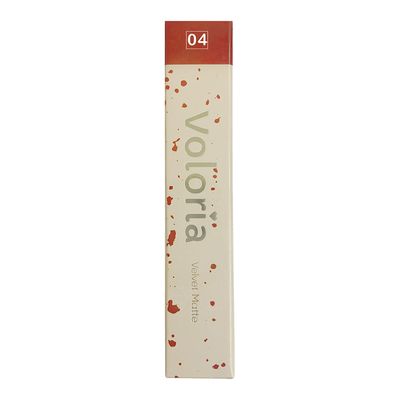 Voloria Liquid Lip Stick Velvet Matte - No.04