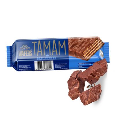 Toren Tamam Wafer Covered With Milky Double Chocolate 42 G