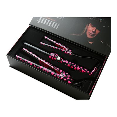 Jose Eber Hair Styling Set Pink Hearts - 25mm
