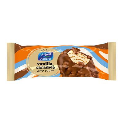 Almarai Ice Cream Bar With Vanilla And Caramel - 120ml