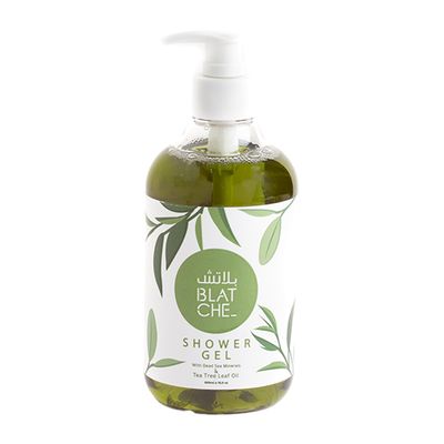 Blatche Shower Gel with Dead Sea Minerals and Tea Tree Leaf Oil - 500ml