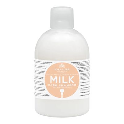 Kallos Care Shampoo With Milk Protein - 1000ml