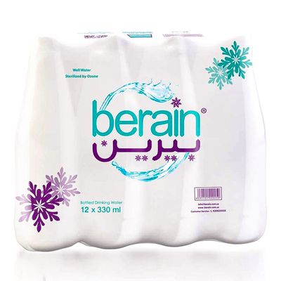 Berain Bottled Drinking Water 330 ML × 12