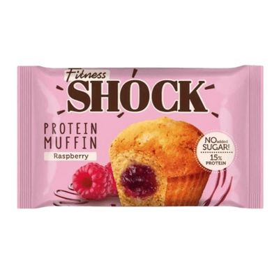 Fitness Shock Protein Maffine Raspberry No Added Sugar 50 G