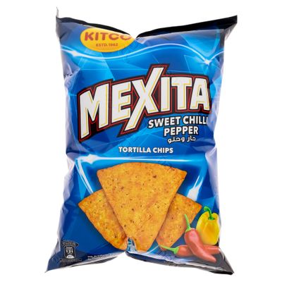 Kitco Mexita Spicy and Sweet Tortilla Chips – 180g