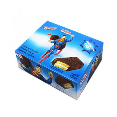 سوبر مان ساندوتش كيك أمريكانا محشي بالفانيليا 35 جرام