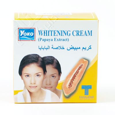 Yoko Face Cream Whitening Papaya Extract 4 G