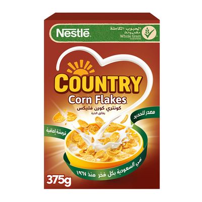 Country Corn Flakes Whole Grain 375 G