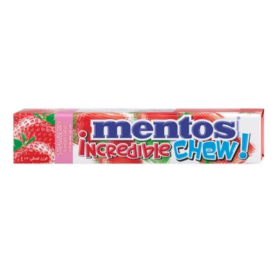 Mentos candy strawberry flavor 45 G