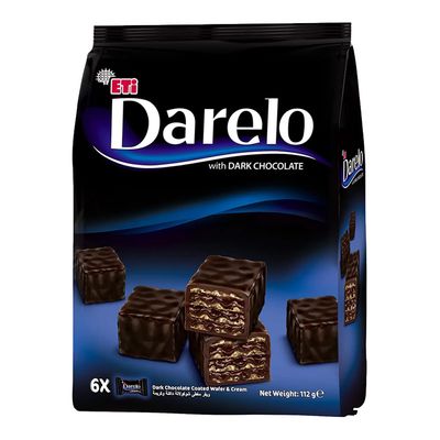 Eti Darelo Wafer With Dark Chocolate 112 G