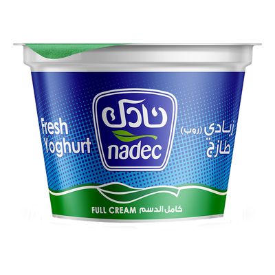 نادك زبادي طازج كامل الدسم 170 جرام
