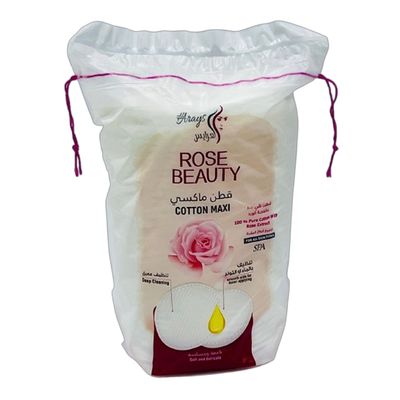 Al Arays Rose Extract Max Round Makeup Cleaning Pads - C51