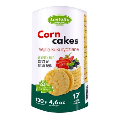 Lestello Corn Cakes Gluten Free 130 G