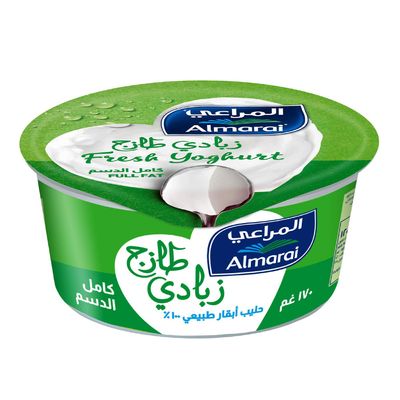 المراعي زبادي كامل الدسم 170 جرام