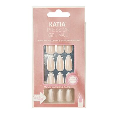 Katia Press-On Gel Nails Oval Shape - Ombre 100