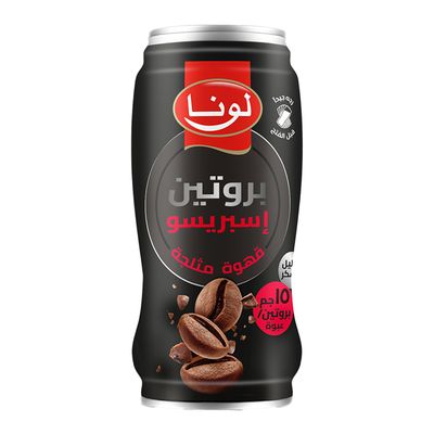 لونا قهوة مثلجة إسبريسو 15 جرام بروتين - 240 مل 