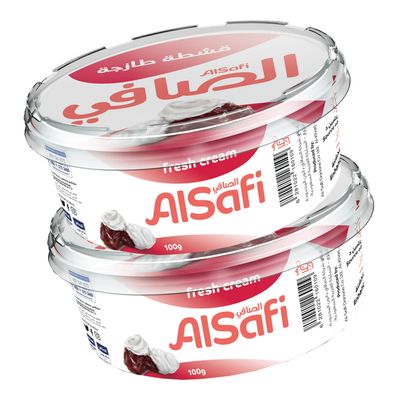 الصافي قشطة طازجة 100 جرام × 2