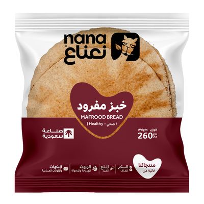 نعناع - خبز مفرود صحي بدون سكر مضاف 260 جرام