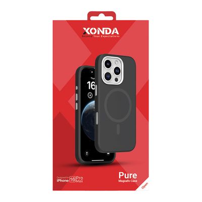 XONDA Pure Magsafe Phone Case Black - iPhone 16 Pro Max