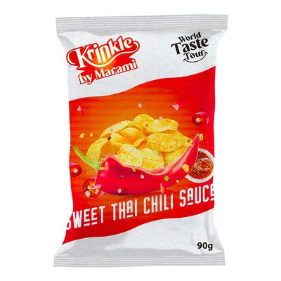 Marami Krinkle Chips Sweet Thai Chilli Sauce Flavor 90 G