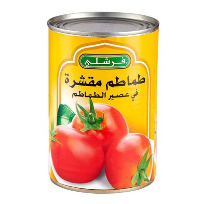 فرشلي طماطم مقشرة في عصير الطماطم  400 جرام
