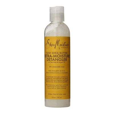 Shea Moisture Raw Shea Butter Extra-moisture Detangler With Sea Kelp & Argan Oil For Dry, Damaged Hair -237ml