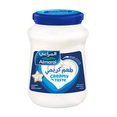 المراعي جبنة بطعم الكريمة ألذ قابلة للدهن 900 جرام