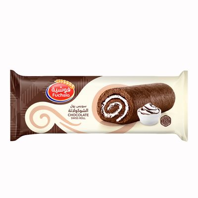 Fuchsia Swiss Roll Chocolate 60 G