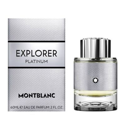 Mont Blanc Perfume Explorer Platinum Eau De Parfum For Men - 60ml