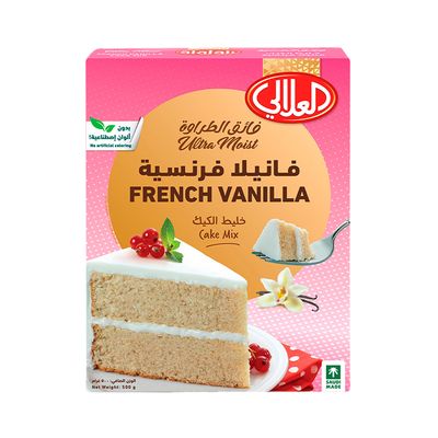العلالي خليط كيك فانيلا فرنسية 500 جرام