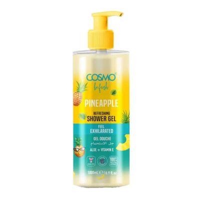 COSMO Be Fresh Pineapple Refreshing Shower Gel with Aloe & Vitamin E - 1000ml