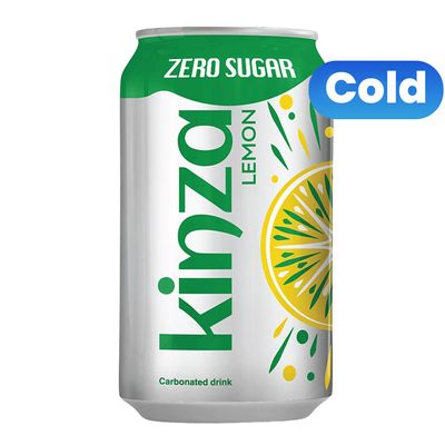 Kinza Soft Drink Lemon Zero Sugar 360 ML