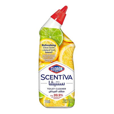 Clorox Scentiva Toilet Cleaner Citrus Scent 709 ML