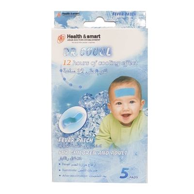 Health & Smart Dr. Cool Fever Patch For Children And Adult - 5 Pieces