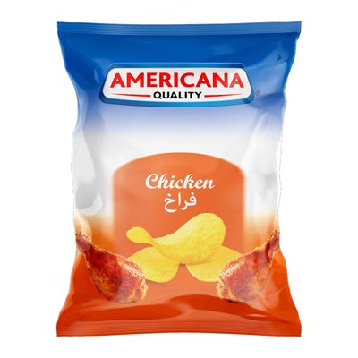 Americana Chips Chicken Flavor - 55g