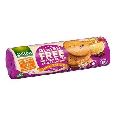 Gullon Biscuit Oats With Orange Flavor Gluten Free 180 g