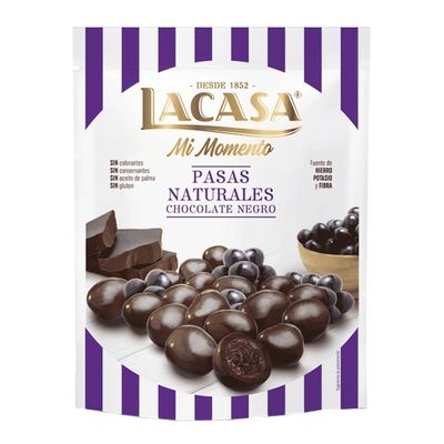 Lacasa Raisins Coated With Dark Chocolate Gluten Free 150 G
