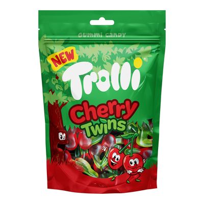 Trolli Candy Jelly Twins Cherry Flavor 80 G