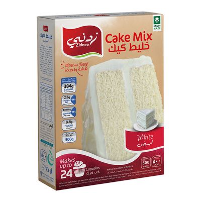 Zidnee White Cake Mix - 500g