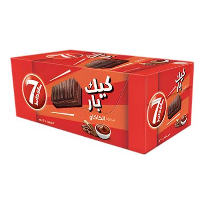 7Days Bar Cake With Cocoa Filling 25 G × 12 Box