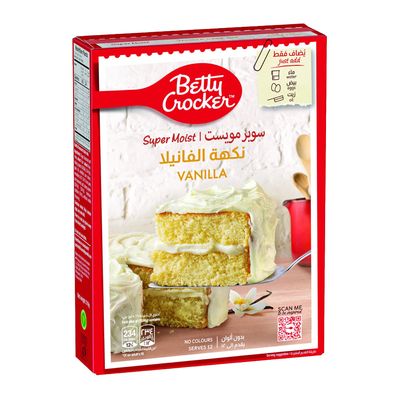   بيتي كروكر خليط كيك الفانيلا 430 جرام 