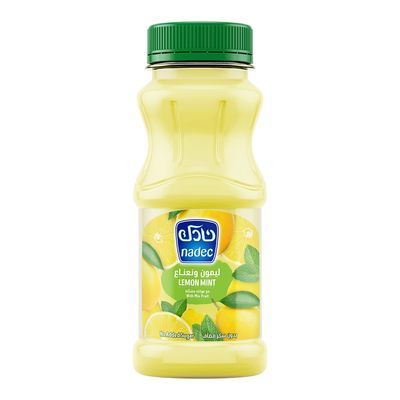 Nadec Juice Lemon Mint With Mix Fruit No Added Sugar - 180ml