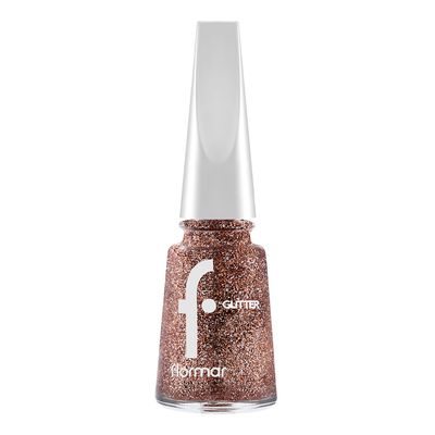 Flormar Glitter Nail Enamel  - GL43 Rose Gold - 11ml