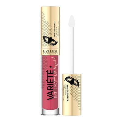 Eveline Variete Liquid Matte Lipstick - No. 6 - Strawberry Cocktail - 4.5 ml