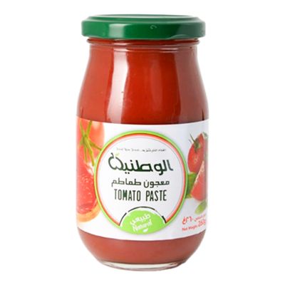 الوطنية معجون طماطم طبيعية عضوي - 260 جرام 
