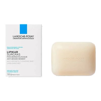 La Roche-Posay Lipikar Surgras Skin Cleansing Soap with Niacinamide and Shea Butter - 150g