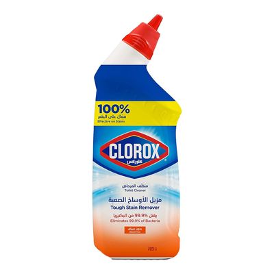 Clorox Toilet Cleaner Tough Stain Remover 709 ML